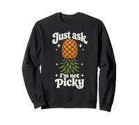Upside Down Pineapple ENM Polyamory Swingers Open Mens Women Sweatshirt