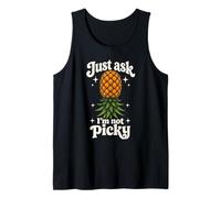 Upside Down Pineapple ENM Polyamory Swingers Open Mens Women Tank Top
