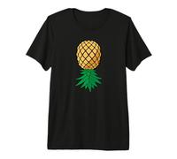 Upside Down Pineapple for Swingers and Swinger Couples Premium T-Shirt