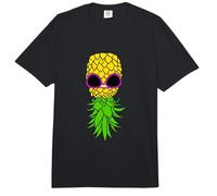 Upside Down Pineapple Fun Singles Couples Poly Lifestyle Comfort Colors Adult Heavyweight T-Shirt