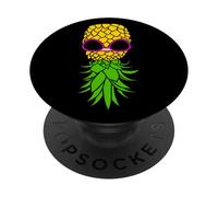 Upside Down Pineapple Fun Singles Couples Poly Lifestyle PopSockets Adhesive PopGrip