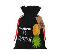 Upside Down Pineapple Funny Swinger If You Know Christmas Drawstring Gift Bags Reusable Xmas Presents Storage Bags Party Favorstags 4.7 * 6.9ins