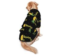 Upside Down Pineapple Funny Swinger Sharing Is Caring Dog Costumes Puppy Hoodies Pullover Sweatshirt Winter Coat Pet Clothes For Small Dogs Cats Xl