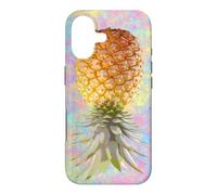 Upside down pineapple on a colorful background Case for iPhone 17