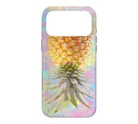 Upside down pineapple on a colorful background Case for iPhone 17 Pro Max