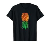 Upside Down Pineapple Swingers Value Graphic T-Shirt