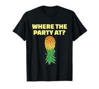 Upside Down Pineapple Where´s the Party at? T-Shirt