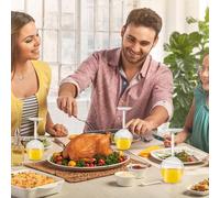 Upside Down Wine Glass 14 Oz | Upside Down Cups Glassware | Stemmed Glasses Inverted Drinkware for Kitchen Bar Drinking Party Men Women Birthday Christmas April Fool's Day Wedding