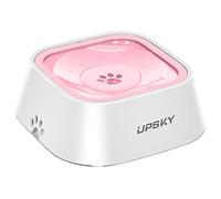 UPSKY No-Slip Slow Drinking Bowl - 35oz No Spill Pet Dispenser for Dogs and Cats