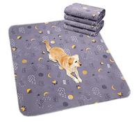 UPSKY Washable Pee Pads for Dogs 2 Pack Reusable Puppy Pads Waterproof Pet Training Pads, Non-Slip Dog Mats Fast Absorbent Whelping Pads for Playpen, Potty, Crate, Bed, 86 x 91cm