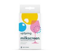 Upspring Milkscreen Quick Accurate Test for Alcohol in Breast Milk 8 Pack, Original and Patented