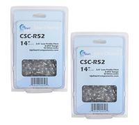 UpStart Components 2-Pack 14-Inch Chainsaw Chain Replacement for Husqvarna 120i - (14"", 3/8"".043"", 52 Drive Links), CSC-R52-2PK-DL16