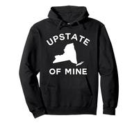 Upstate Of Mine New York Catskills Mountains Camping Hiking Pullover Hoodie
