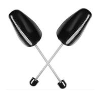 Upstore 1 Pair Plastic Adjustable Length Men Shoe Tree Shoe Stretcher Holder Organizers Practical Shoes Shape Keeper Boot Holder Support with Tension Spring Coil Keep Shoes in Good Shape