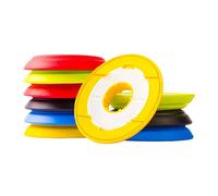 Upstore 10Pcs Silicone Fishing Line Keepers Storage Holders Tenkara Line Organizer Snell Rigs Gear Spool Leader Management Tool (Random Color)