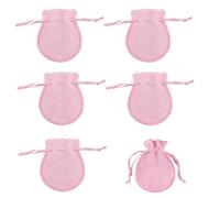Upstore 10Pcs Velvet Jewelry Drawstring Bags Calabash Shape Jewelry Pouches Candy Gift Bag for Storage Necklace Bracelet Earrings Headphones Small Items 2.7 x 3.54 inch