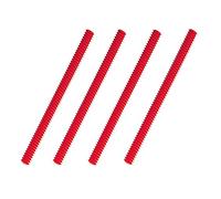 Upstore 4Pcs 14 Inch Silicone Oven Rack Shield Protector, Heat-Resistant, Non-Toxic, Easy to Install & Clean