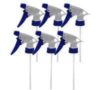 Upstore 6PCS Heavy Duty Trigger Sprayer Nozzles Adjustable Mist to Stream for 28/400 Bottles 8oz 16oz Multi Purpose Spray Heads for Garden Cleaning Watering