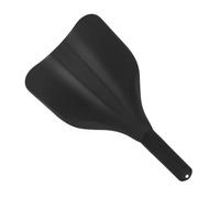 Upstore Barber Hair Cutting Shield Waterproof Reusable Plastic Hairdressing Face Mask Hairspray Protector Mask Hair Cutting Eye Protector Cover (Black)