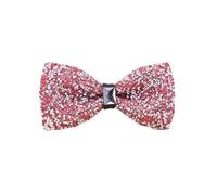 Upstore Rhinestone Bow Ties for Men, Pre Tied Bowtie Sequin Bow Tie | Shiny, Lightweight, Adjustable, Sparkly Bowties for Banquet, Proms, Wedding, Party, Dating, Anniversary