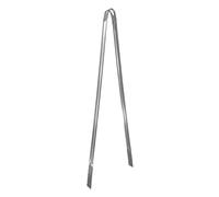 UPTALY 20 inch Stainless Steel Tong with Extra Long Handle (1 pcs), Silver, Large Sized Food Tongs, for BBQ, Grilling, Cooking, Frying, Moving Charcoal, Picking Up Trash