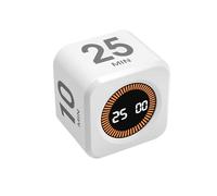 UPTECH Pomodoro Productivity Timer, 5/10/25/50 Minutes Preset, Digital Gravity Sensor Desk Visual Timer for ADHD & Custom Countdown, Mute & Ring Mode, Ideal for Office, Study, Kitchen & Kids