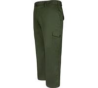 Uptheir Mens Mali Elasticated Waist Cargo Pants - Green - 40-XXXL