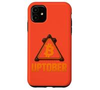 Uptober Bullish Bitcoin Crypto Altcoin Fly To The Moon Case for iPhone 11