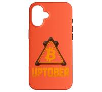 Uptober Bullish Bitcoin Crypto Altcoin Fly To The Moon Case for iPhone 16