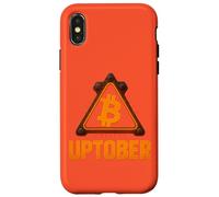 Uptober Bullish Bitcoin Crypto Altcoin Fly To The Moon Case for iPhone X/XS