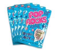 UpTop Treats Cotton Candy POP ROCKS Candy | Includes 4 Individual Packs of Cotton Candy Flavored Mini Rock Popping Candies