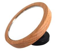 UPTTHOW Espresso Mirror Reflective Lens Portafilter Flow Rate Observation Wooden Base Magnetic Cafe Machine Tool Coffee Maker Accessories for Home Barista Cafe Bar