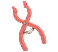 UPTTHOW Safety Eyes Jig Pliers Auxiliary Tool for Attaching Doll Eyes and Noses for Amigurumi and Crochet, DIY Craft Install Accessories Supplies for Stuffed Animals, Pink