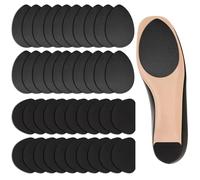 UptVin 40pcs Anti-Slip Shoe Grips, Self-Adhesive Rubber Shoe Sole Protectors Non-Slip Shoe Pads for High Heels Boots Sneakers (Forefoot & Backfoot)