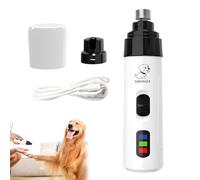 UptVin Dog Nail Grinders Silent Groom Pro Dog Nails Kit, Cordless Dog Nail Clippers, USB Rechargeable Diamond Bit Electric Nail File for Dogs, for Dogs, Cat