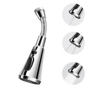 UptVin Faucet Extension, 360°Rotatable Faucet Attachment Kitchen Tap Spray Head with Universal Adapter Water Saving Filter Faucet with 3 Spray Modes