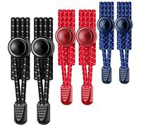 UpUGo 3 Pack No Tie Shoelaces, Elastic Shoe Laces, One Size Fits for Adults, Kids