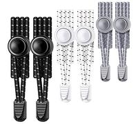 UpUGo 3 Pack No Tie Shoelaces, Elastic Shoe Laces, One Size Fits for Adults, Kids