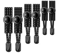 UpUGo 3 Pack No Tie Shoelaces, Elastic Shoe Laces, One Size Fits for Adults, Kids