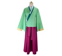 UPUPCOS Maomao Cat Cosplay Costume Anime The Apothecary Diaries Dress Skirt Green Hairpin Halloween Party
