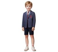 UPUPCOS Roald Dahl’s Matilda the Musical Cosplay Costume Uniform School Shirt Skirt Necktie Halloween Carnival Party Suit, Gray, S