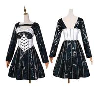 UPUPCOS The Musical Jane Seymour Cosplay Costume Six Musical Theater Green Dress Suit Halloween Party