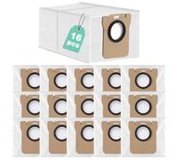 UPUPDAY 16 Dust Bags for Xiaomi X20+ /X10+ /X20 Max /X20 Pro, for Dreame D10 Plus Gen 2 /L10s Pro Gen 2, L10s Ultra /L10s Pro Ultra /L10s Plus /L10 Prime, L20/L40/L50 Ultra, X40 Ultra