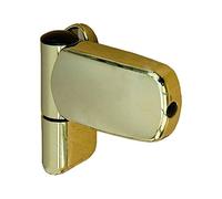 UPVC Door Flag Hinge Avocet MT3D Mini Triad Adjustable For Double Glazing Doors (Gold pack of 1)