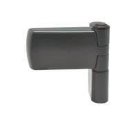 UPVC Door Flag Hinge Patriot Plus High Security 3D Adjustable PAS24 Anthracite Grey RAL7016 Flag Hinge 19MM