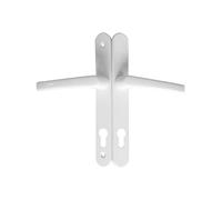 Upvc Door Handle 200mm Screw Fixings 2 Hole Fix 92pz - White