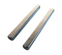 UPVC Door Handle Spindle Bar 8mm Twin Pack - Replacement Steel Spindles for Window & Door Handles | 120mm x 2