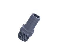 UPVC External Thread Hose Connector Quick Connector Hard Tube Plastic Pagoda Joint Fitting Adapter for Aquariums, Water Tanks, Tubs, Pools(G1/2" x 8mm)