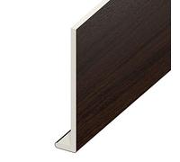 uPVC Fascia Boards Cover Capping Board Rosewood - Window Sill Cover Board - 2.5m (8ft) Length (175mm Wide)