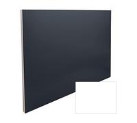 uPVC Flat Door Infill Panel (900mm x 700mm) - Anthracite Grey/White, 28mm